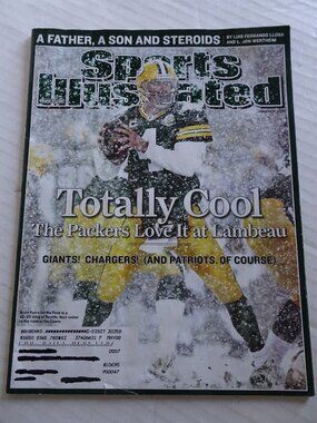 Sports Illustrated Magazine - January 21, 2008 - Brett Favre Totally Cool